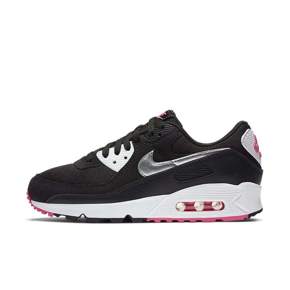 silver and pink nike air max