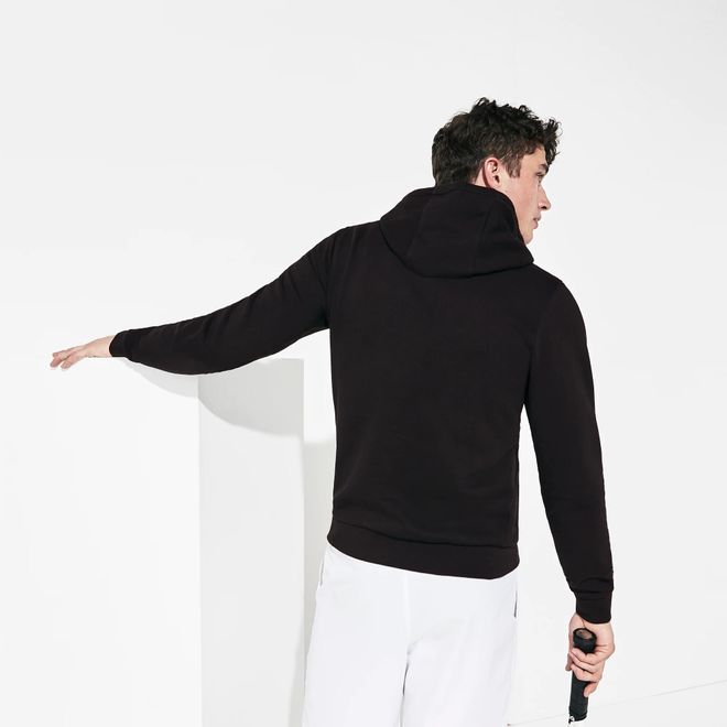 Afbeelding van Lacoste Hooded Sweater Black