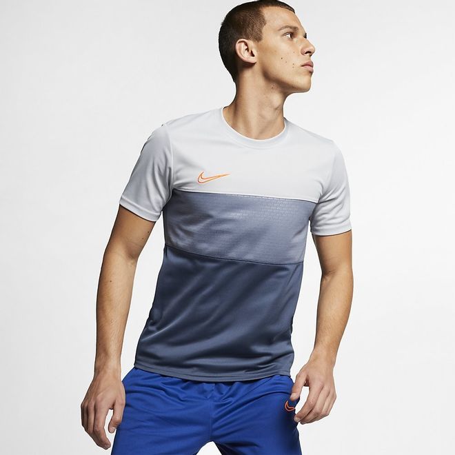Afbeelding van Nike Dri-FIT Academy GX Shirt Wolf Grey - Armory Blue