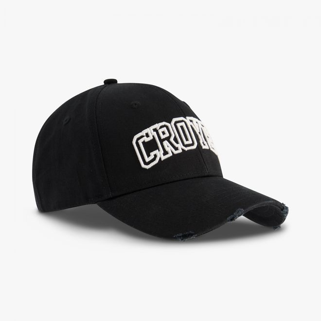 Afbeelding van Croyez Logo Cap Black/ White