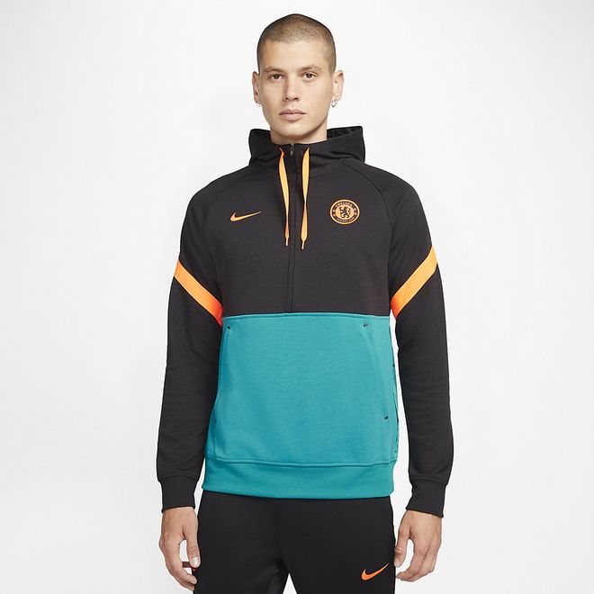 Afbeelding van Chelsea FC Hooded Fleece Set Black Blustery