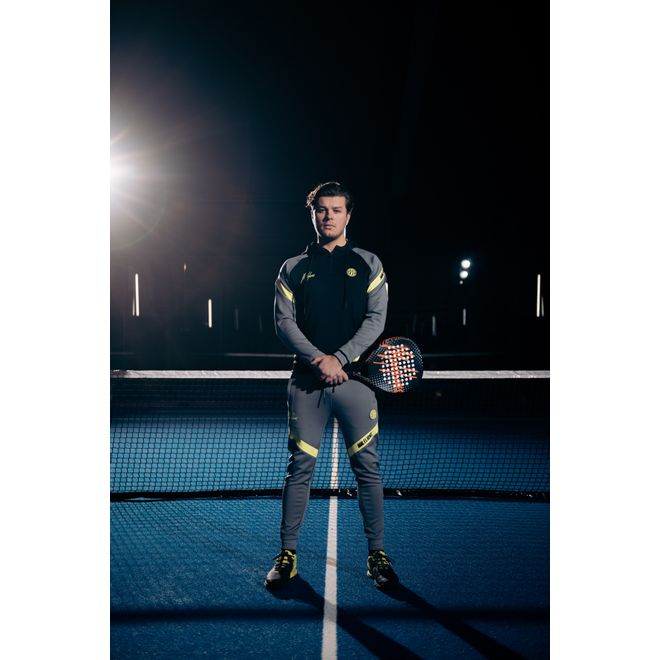 Afbeelding van Malelions Sport Pre-Match Hoodie Set Black Grey