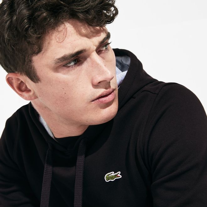 Afbeelding van Lacoste Hooded Sweater Black