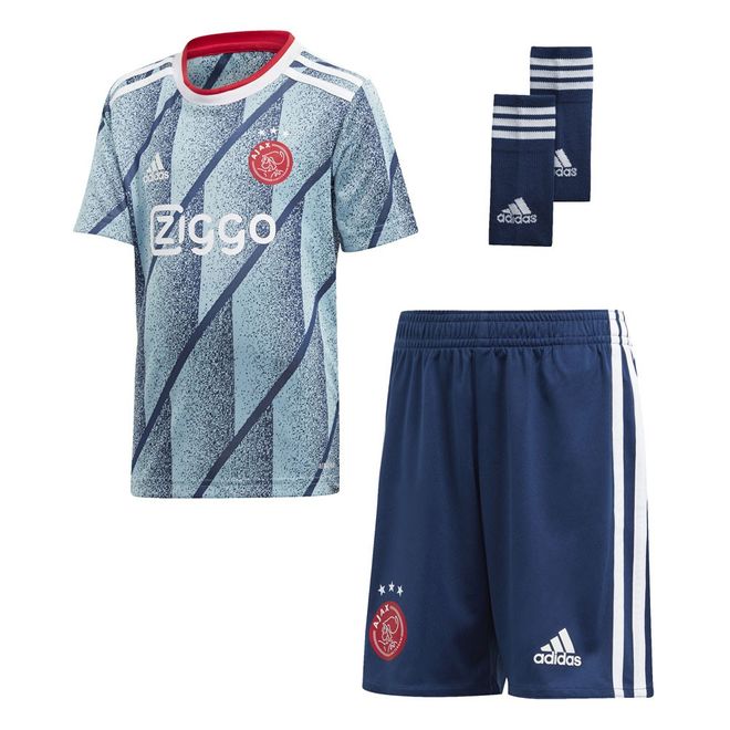Afbeelding van Ajax minikit Uit Icey Blue