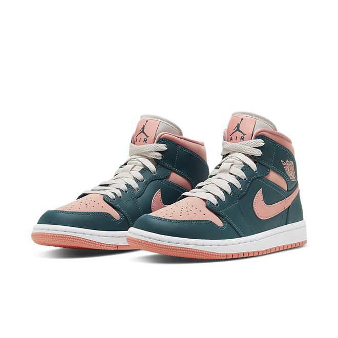 Afbeelding van Nike Air Jordan 1 Mid Dark Teal Green