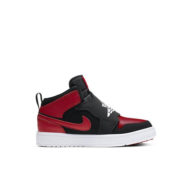 Afbeelding van Nike Sky Jordan 1 Little Kids Black Gym Red