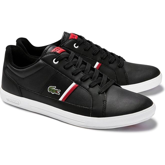 Afbeelding van Lacoste Europa 0120 Sneaker Black White