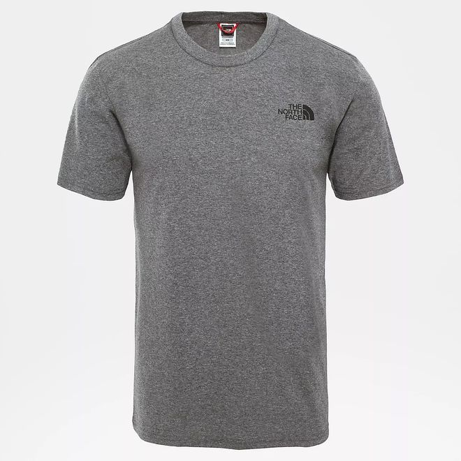 Afbeelding van The North Face Simple Dome T-Shirt Medium Grey Heather