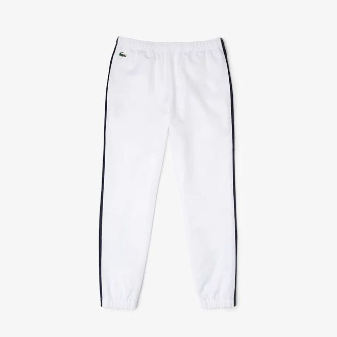 Afbeelding van Lacoste Sport Trainingspak Block White Orange