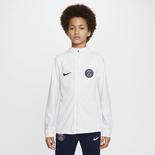 Afbeelding van Paris Saint-Germain Strike Voetbaltrainingspak White Navy