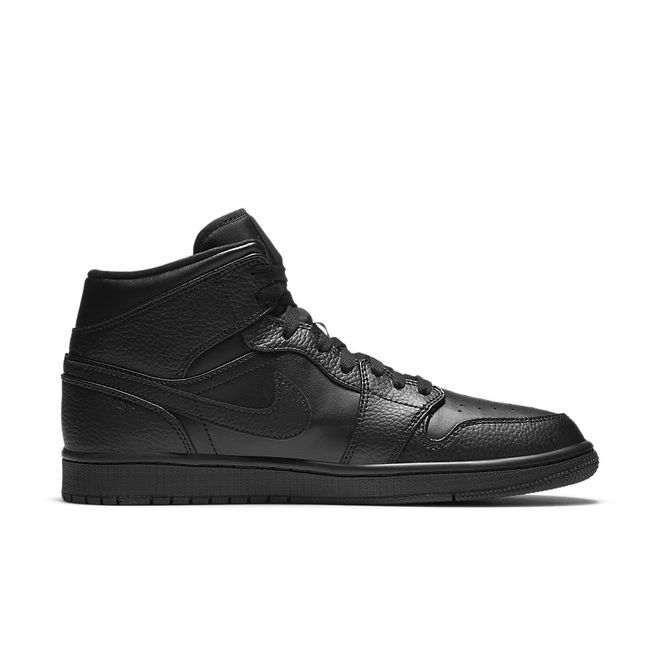 Afbeelding van Nike Air Jordan 1 Mid Triple Black