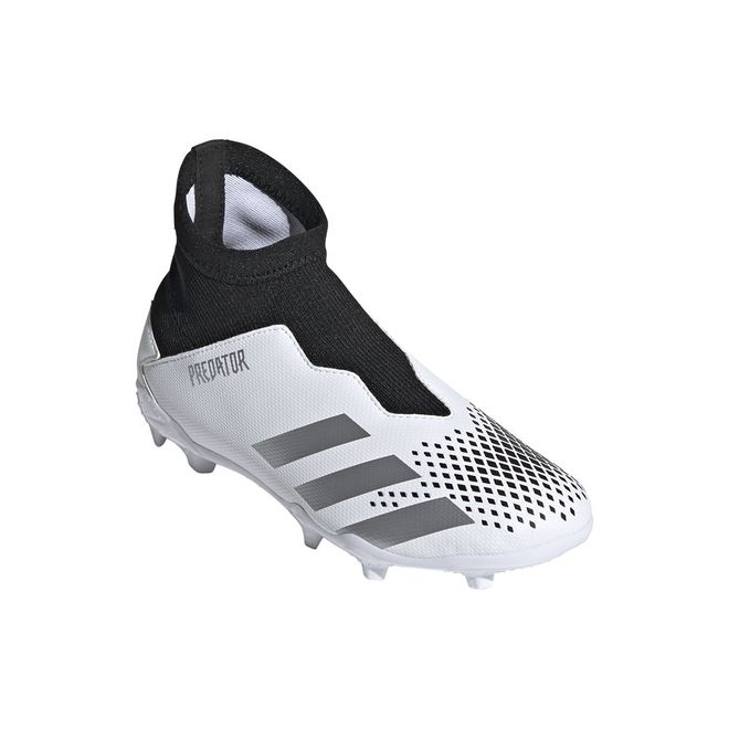 Afbeelding van Adidas Predator 20.3 LL FG Kids White Silver