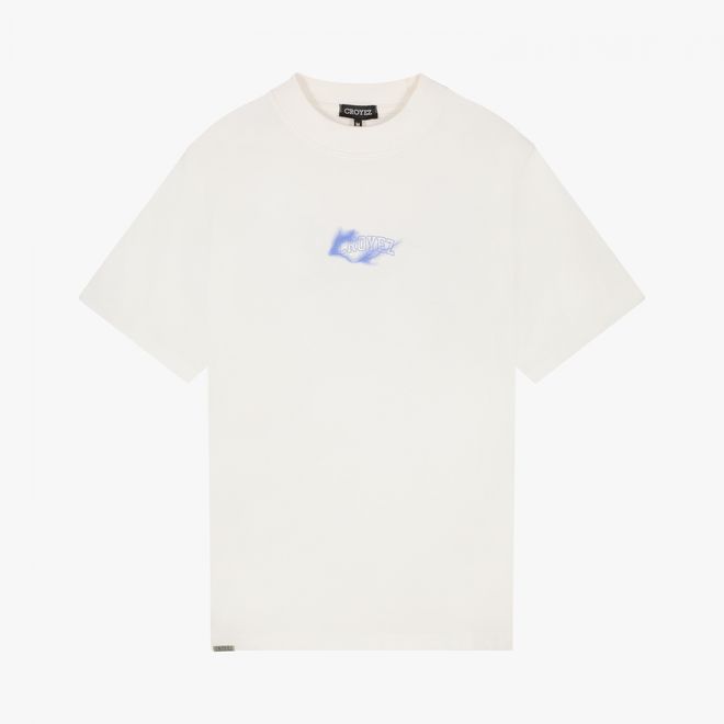Afbeelding van Croyez Lightning Eagle T-Shirt Off-White Purple
