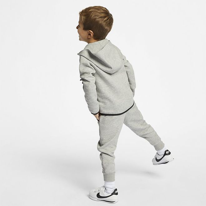 Afbeelding van Nike Sportswear Tech Fleece Little Kids Dark Grey Heather
