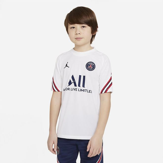 Afbeelding van Paris Saint-Germain Strike Zomerset Kids White Midnight Navy