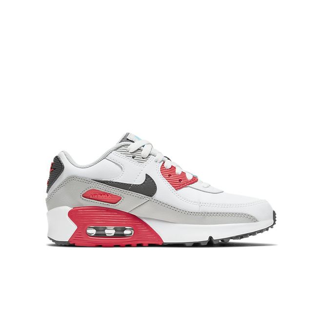 Afbeelding van Nike Air Max 90 Kids Leather Chlorine Blue Fusion Red