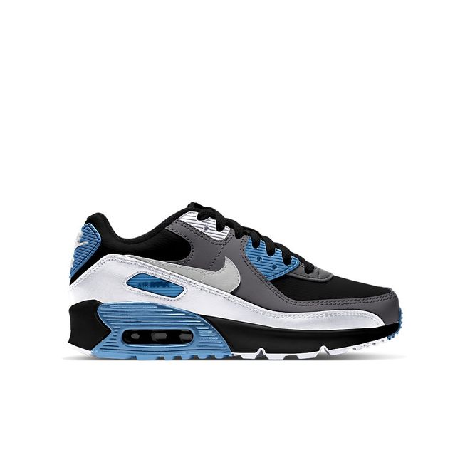 Afbeelding van Nike Air Max 90 Kids Leather Black Neutral Grey