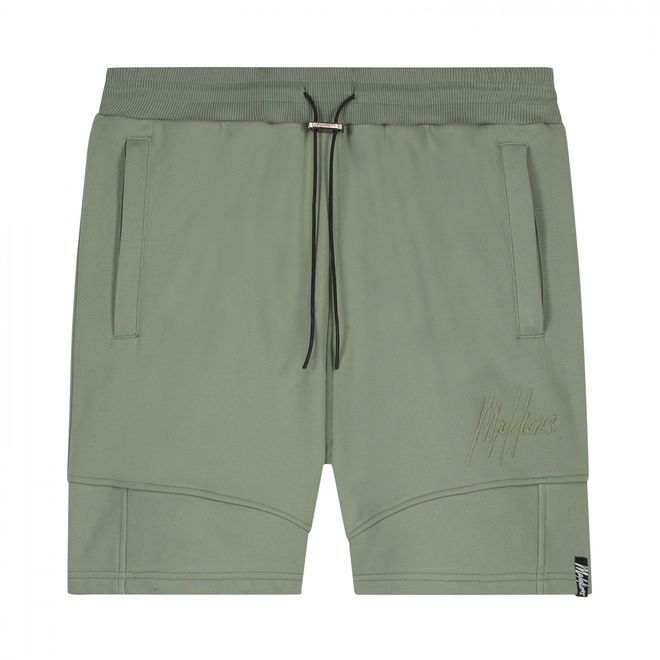 Afbeelding van Malelions Men Essentials T-Shirt + Short Set Dark Sage