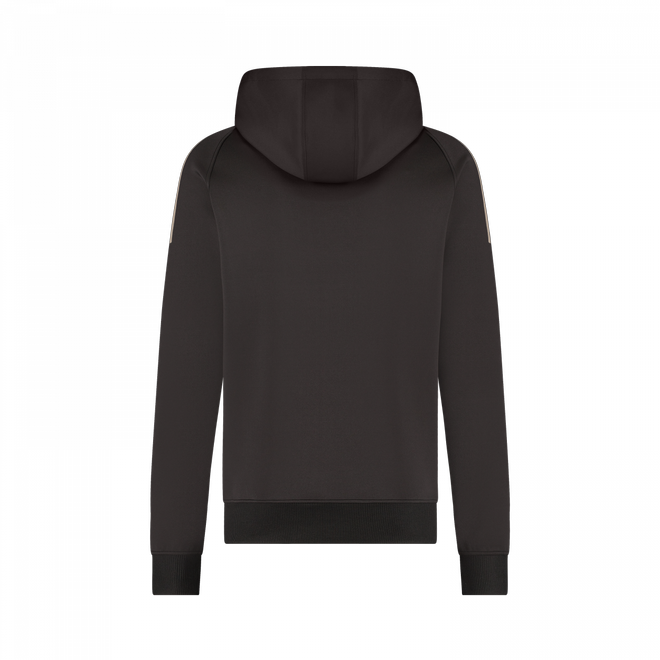 Afbeelding van Malelions Sport Striker Hoodie Set Black Creme