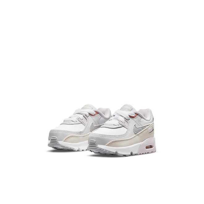 Afbeelding van Nike Air Max 90 Kids White Metalic Platinum