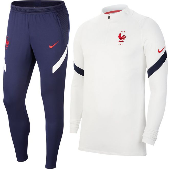 Afbeelding van Frankrijk FFF Strike Set White