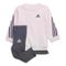Afbeelding van Adidas Future Icons 3-Stripes Joggingpak Infants Pink