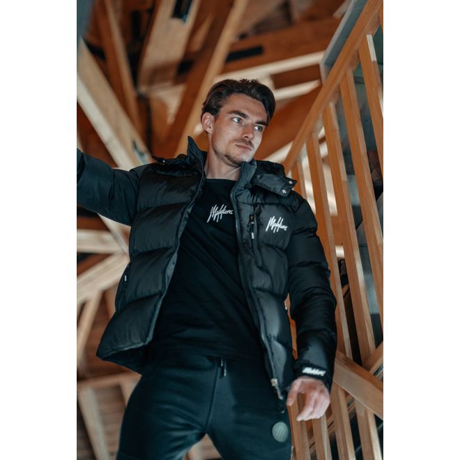 Afbeelding van Malelions Sport Astro Puffer Jacket Black