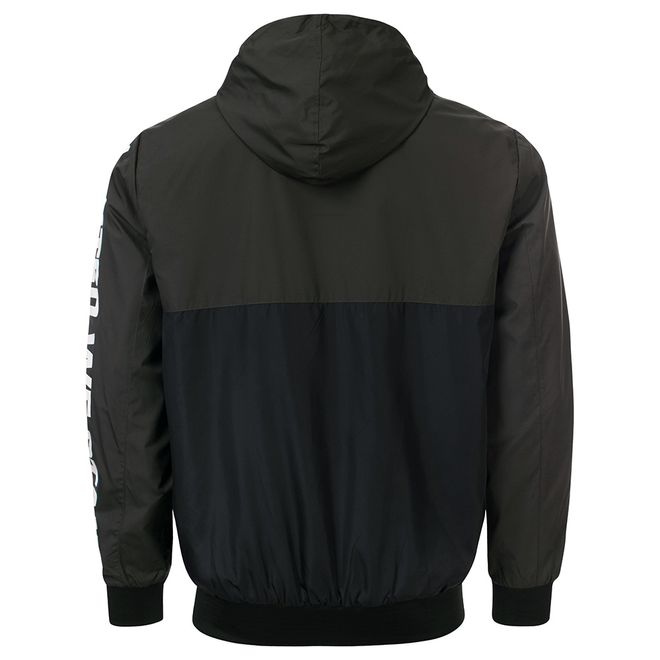 Afbeelding van 100% Hardcore Windbreaker Jack United Sport Black Army Green