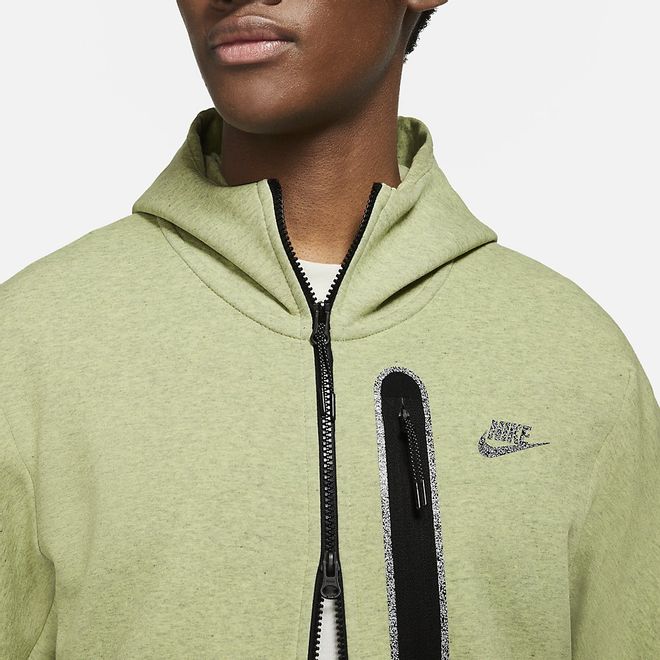 Afbeelding van Nike Sportswear Tech Fleece Hoodie Lime Ice
