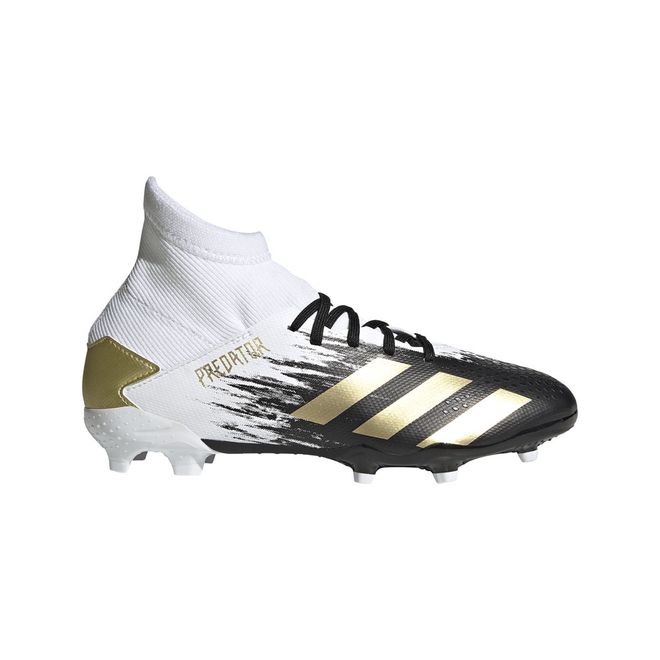 Afbeelding van Adidas Predator 20.3 FG Kids White Gold