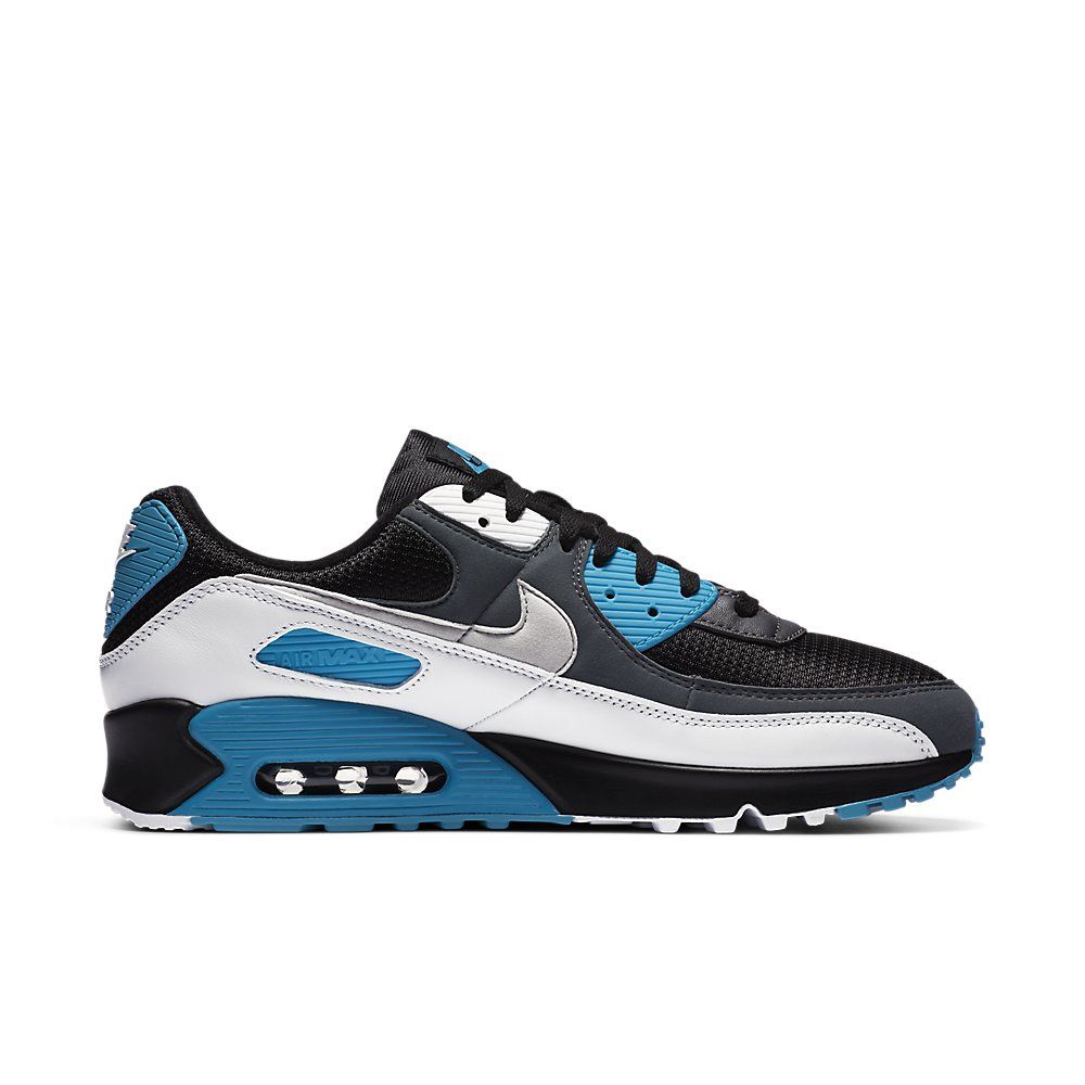 nike air max 90 blauw zwart