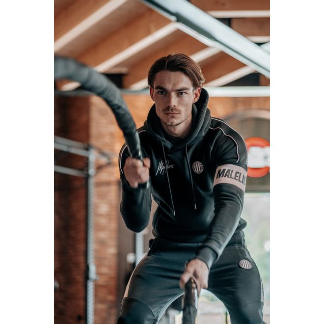 Afbeelding van Malelions Sport Coach Hoodie Set Antra Pink