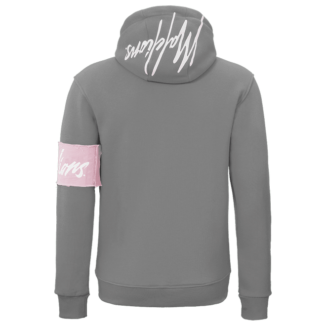 Afbeelding van Malelions Captain Tracksuit Matt Grey Pink