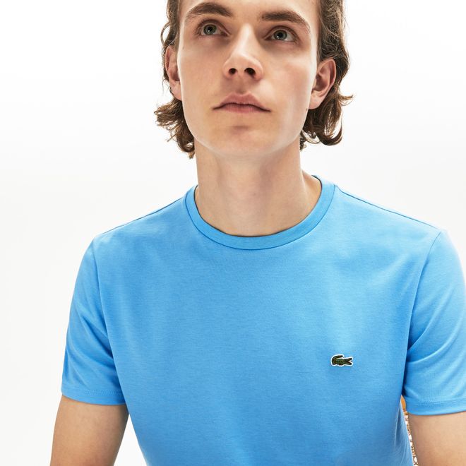 Afbeelding van Lacoste T-shirt met Ronde Hals Lichtblauw