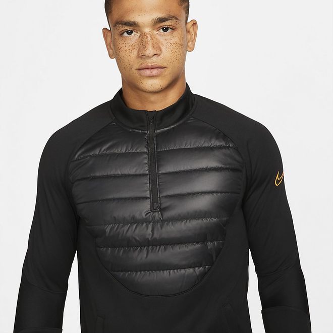 Afbeelding van Nike Therma Fit Academy Long Sleeve Set Black Total Orange