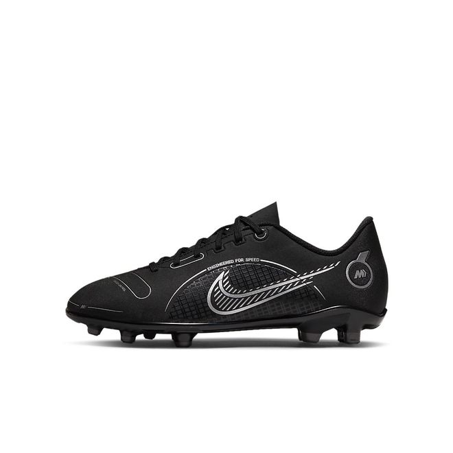 Afbeelding van Nike Mercurial Vapor 14 Club FG Kids Black Metallic Silver