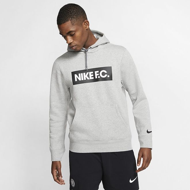 Afbeelding van Nike F.C. Hoodie Dark Grey Heather