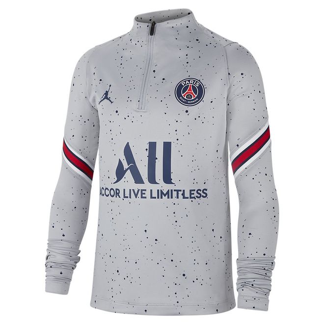 Afbeelding van Paris Saint-Germain Strike 4e Set Kids Wolf Grey