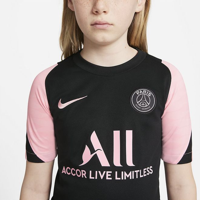 Afbeelding van Paris Saint-Germain Strike Zomerset Kids Black Arctic Punch