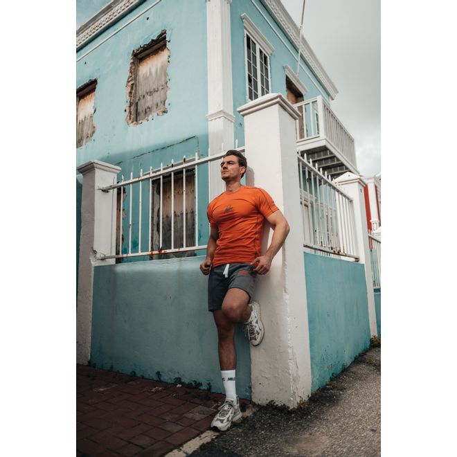 Afbeelding van Malelions Sport Thies Summer Set Peach Matt Grey