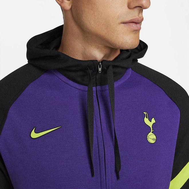 Afbeelding van Tottenham Hotspur Hooded Fleece Set Black Court Purple