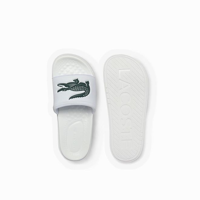 Afbeelding van Lacoste Croco Dualiste Slipper Wit Groen