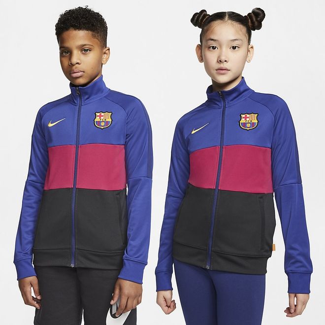 Afbeelding van FC Barcelona Dri-FIT Trainingspak Kids Noble Red