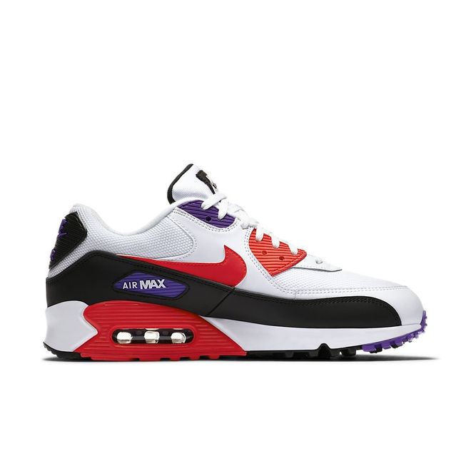 Afbeelding van Nike Air Max 90 Essential Wit-Rood-Paars
