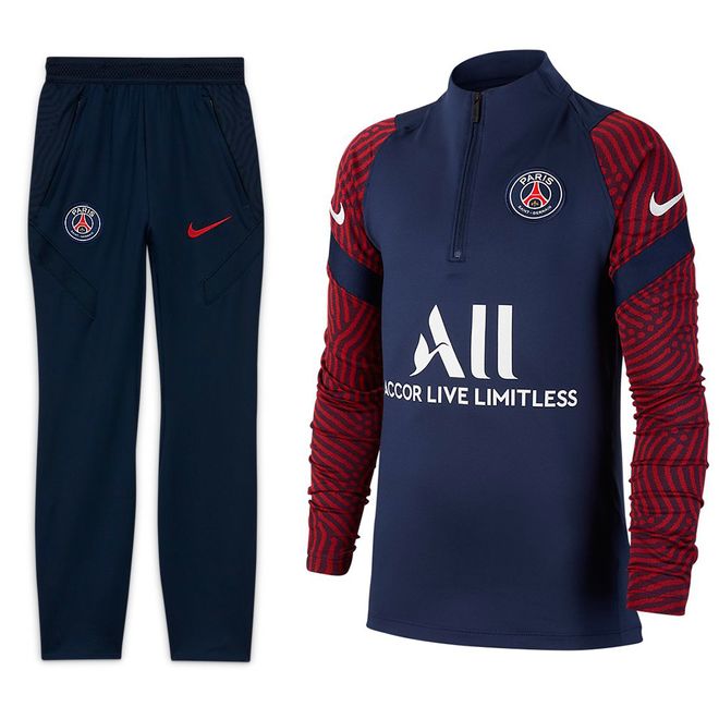 Afbeelding van Paris Saint-Germain Strike Set Kids Midnight Navy