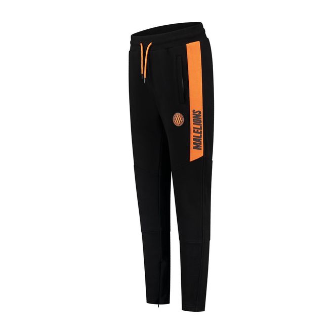 Afbeelding van Malelions Sport Coach Hoodie Set Black Neon Orange