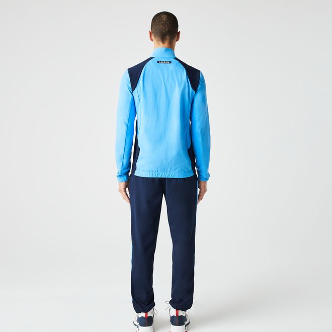 Afbeelding van Lacoste Sport Trainingspak Block Navy