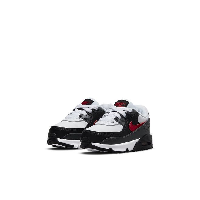 Afbeelding van Nike Air Max 90 Kids White University Red
