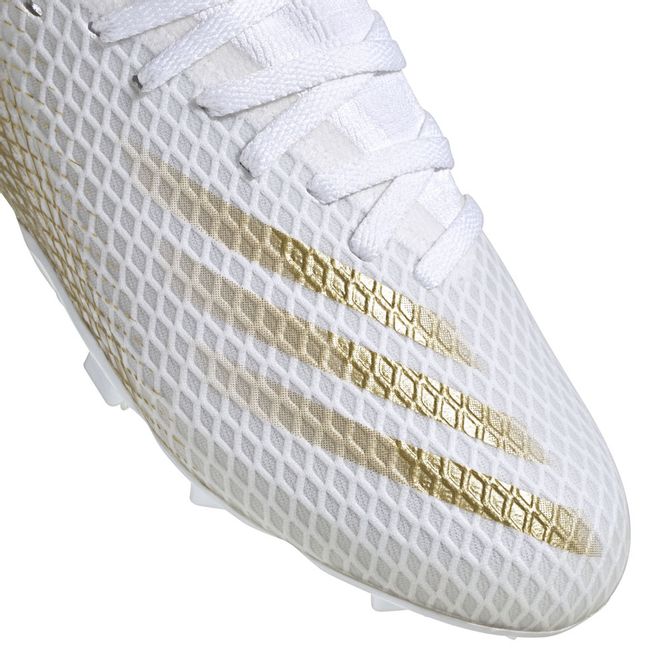 Afbeelding van Adidas X Ghosted 3 FG Kids White Silver