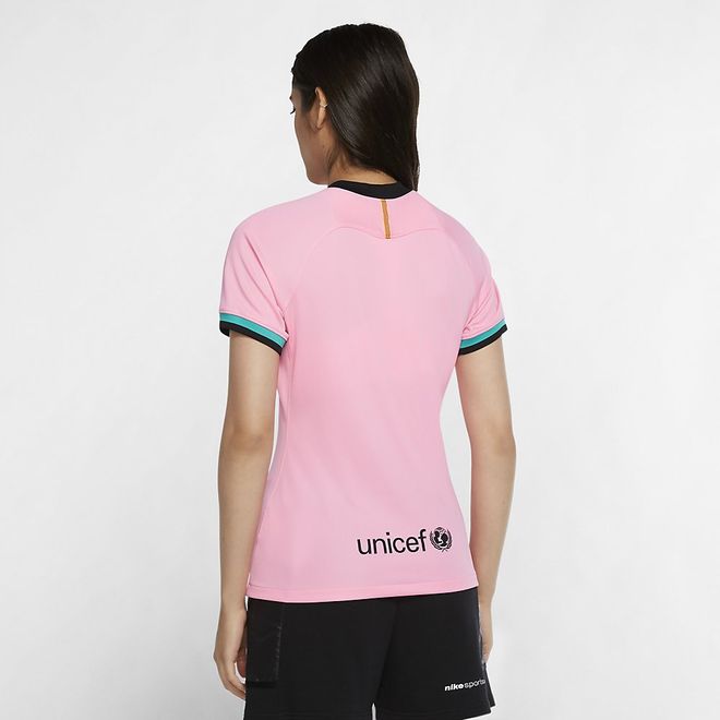 Afbeelding van FC Barcelona 2020/21 Stadium Derde Voetbalshirt Dames Pink